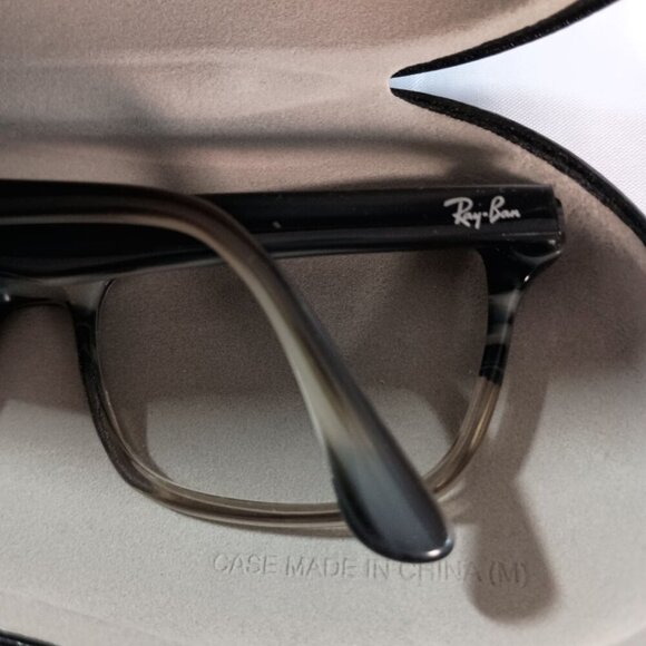 Ray-Ban Eyeglass Frames Authentic Unisex with Case Great Condition RB Glasses - Picture 3 of 5